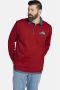 Charles Colby oversized polo EARL SWEENEY Plus Size rood - Thumbnail 1
