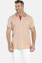 Charles Colby regular fit polo ARL IVOR Plus Size beige - Thumbnail 1