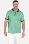 Charles Colby regular fit polo EARL FINGS Plus Size turqoise - Thumbnail 1