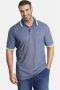 Charles Colby regular fit polo EARL LANDON Plus Size met contrastbies blauw - Thumbnail 1