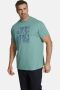 Charles Colby regular fit T-shirt EARL CHALMERS Plus Size met printopdruk groen - Thumbnail 1