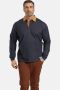 Charles Colby sweater EARL ELVYS Plus Size donkerblauw - Thumbnail 1
