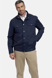 Charles Colby zomerjas SIR EOLANN Plus Size donkerblauw