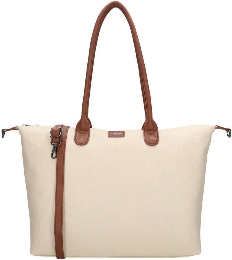Charm London shopper Buckingham Palace beige