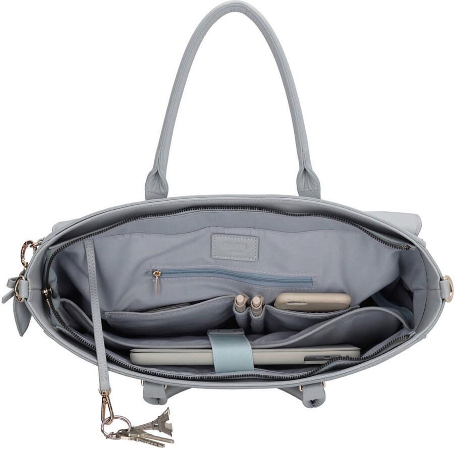 Charm London shopper Cambridge lichtblauw - Foto 2