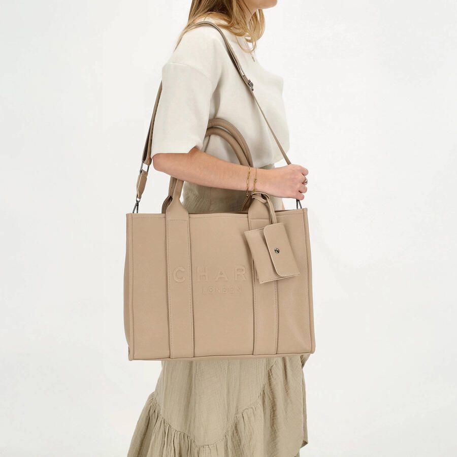 Charm London shopper Bond zand - Foto 2
