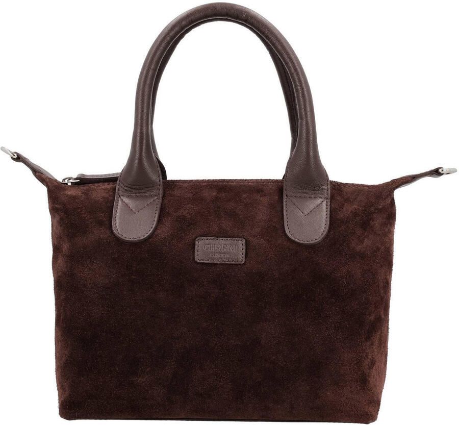 Charm London leren mini shopper Buckingham Royale bruin