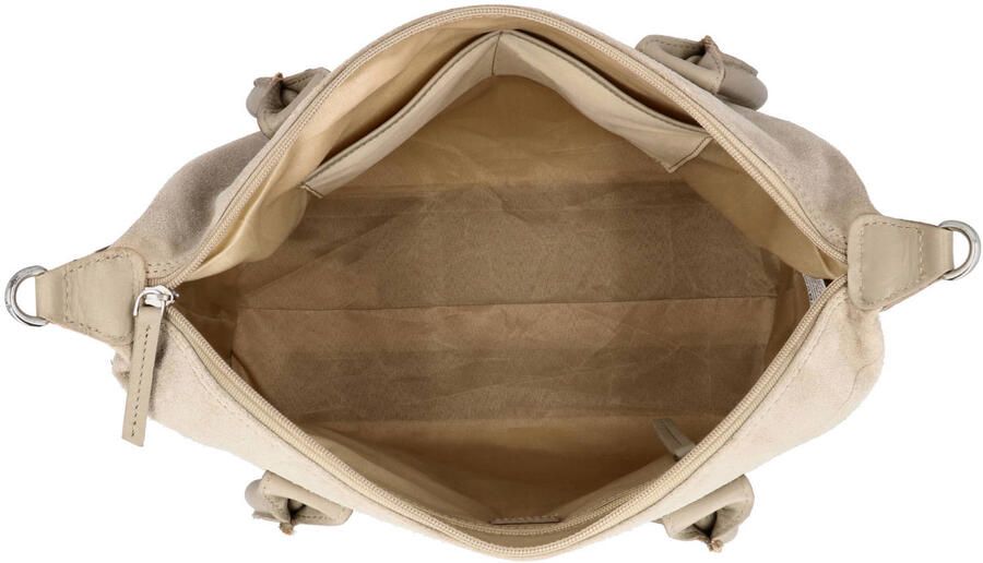 Charm London leren shopper Buckingham Royale zand