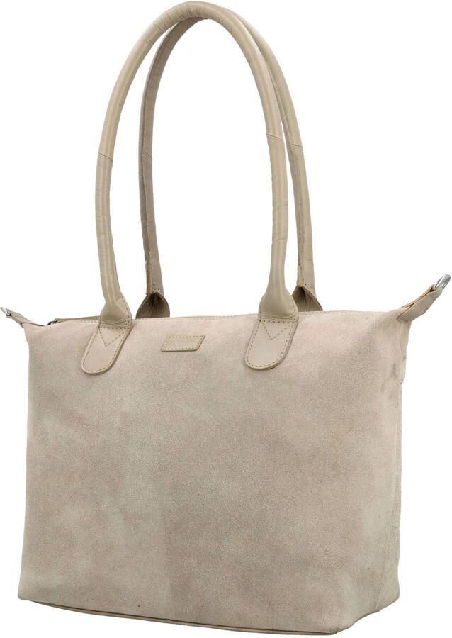 Charm London leren shopper Buckingham Royale zand - Foto 2