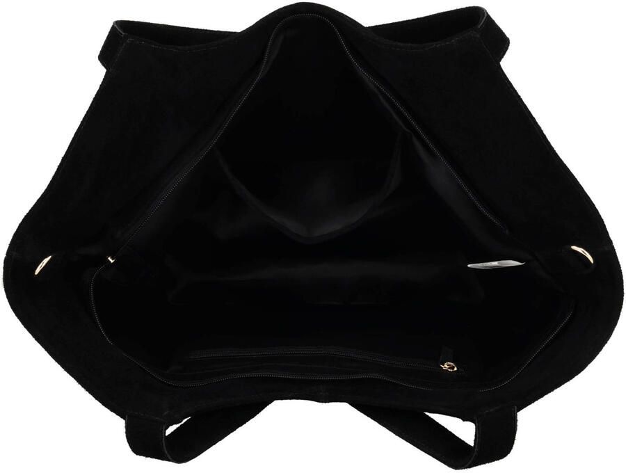 Charm London leren shopper Sevilla zwart - Foto 2