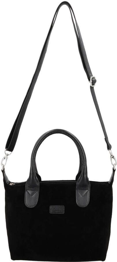 Charm London leren mini shopper Buckingham Royale zwart - Foto 3