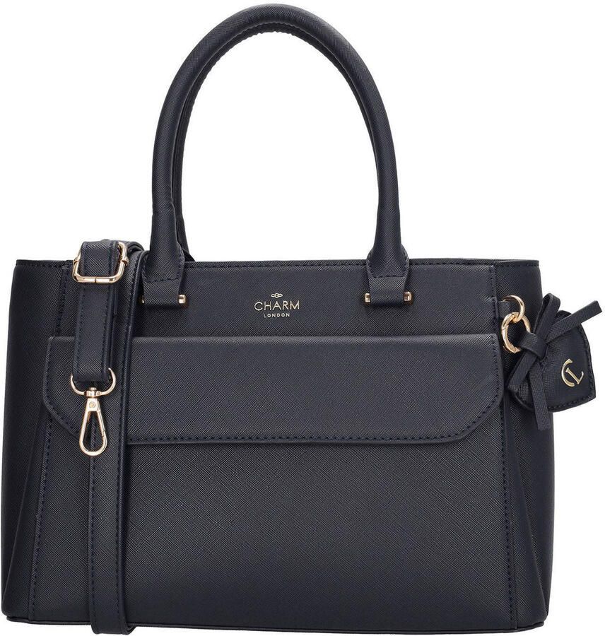 Charm London handtas Cambridge donkerblauw