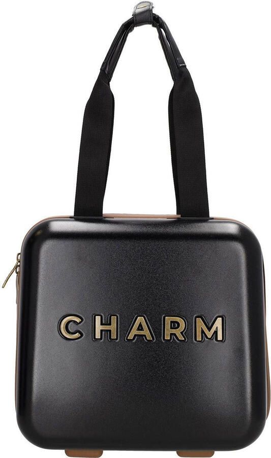 Charm toilettas zwart