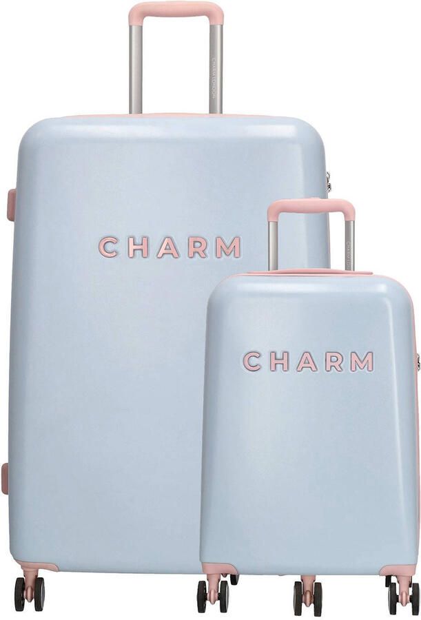 Charm London kofferset blauw