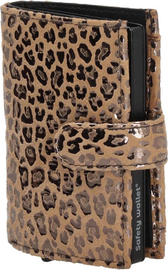 Charm London pasjeshouder Camberwell met panterprint camel - Foto 3