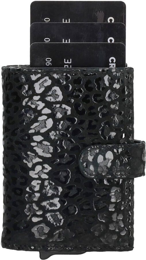 Charm London pasjeshouder Camberwell met panterprint zwart - Foto 3