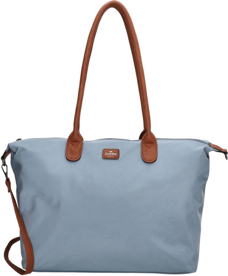 Charm London shopper Buckingham blauw