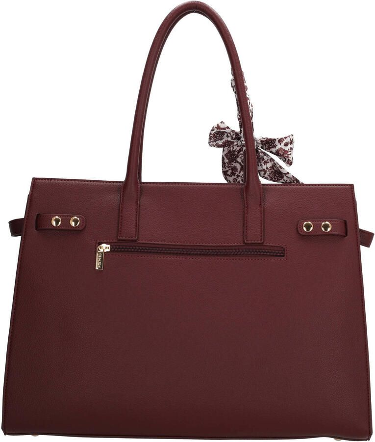 Charm London shopper The Hamptons bordeauxrood - Foto 3