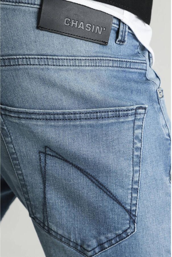 CHASIN' tapered fit jeans Crown Barkis mid blue - Foto 2