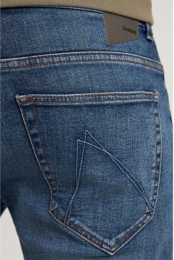 CHASIN' Crown Fin tapered jeans mid blue - Foto 2