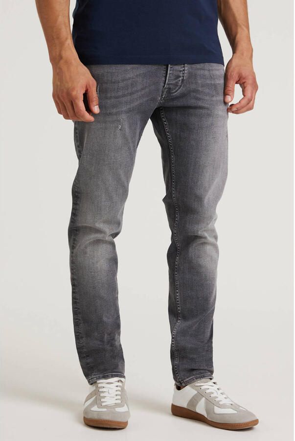 CHASIN' tapered fit jeans Crown James grey denim