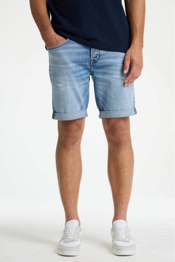 CHASIN' Ego.S Surge slim short medium blue denim