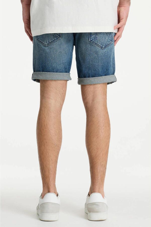 CHASIN' Ego.S Vapor slim short medium blue denim - Foto 3