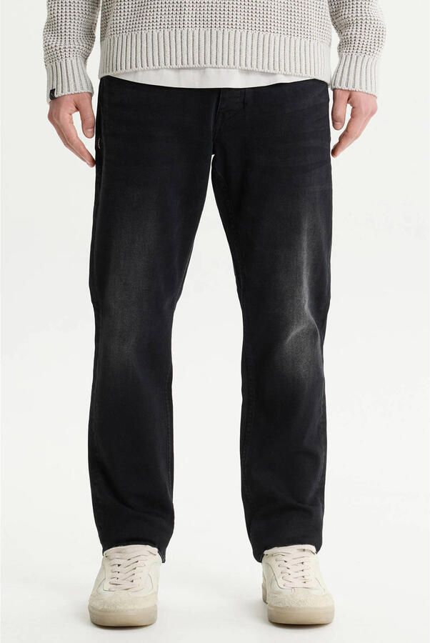 CHASIN' Evan Obsid loose fit jeans zwart