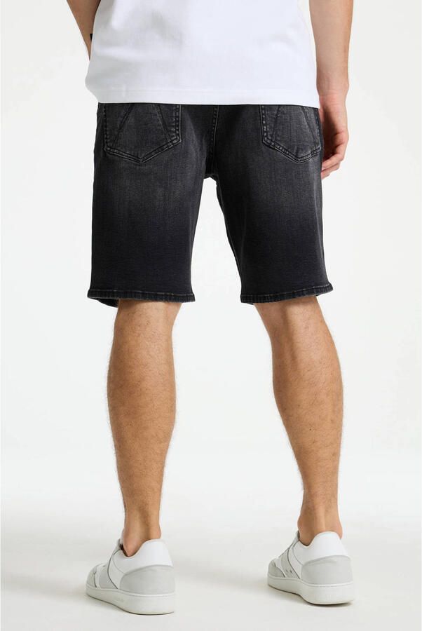 CHASIN' Evan.S Ash regular short black denim - Foto 2