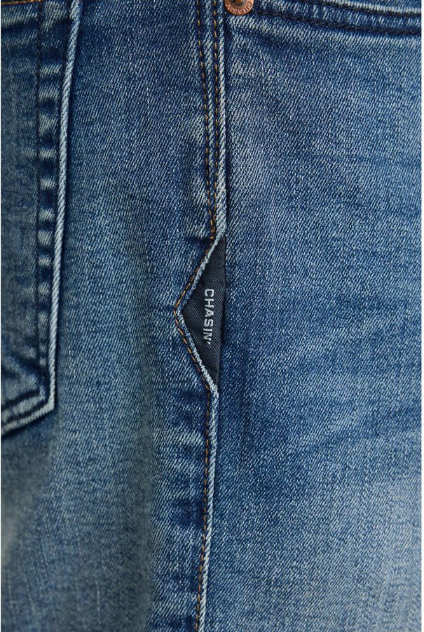 CHASIN' Evan.S Tyde regular short medium blue denim - Foto 2