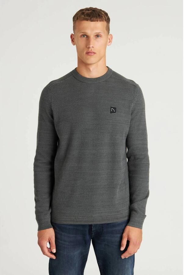 Chasin' Basal Mixed Sweater Heren - Foto 4