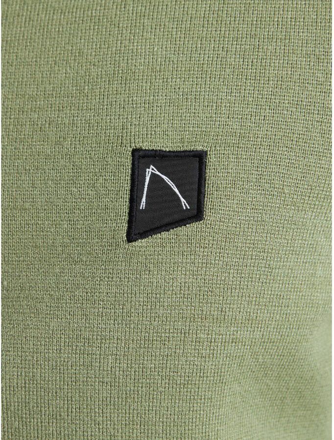 Chasin Stijlvolle Oscar Half Zip Vest Green Heren