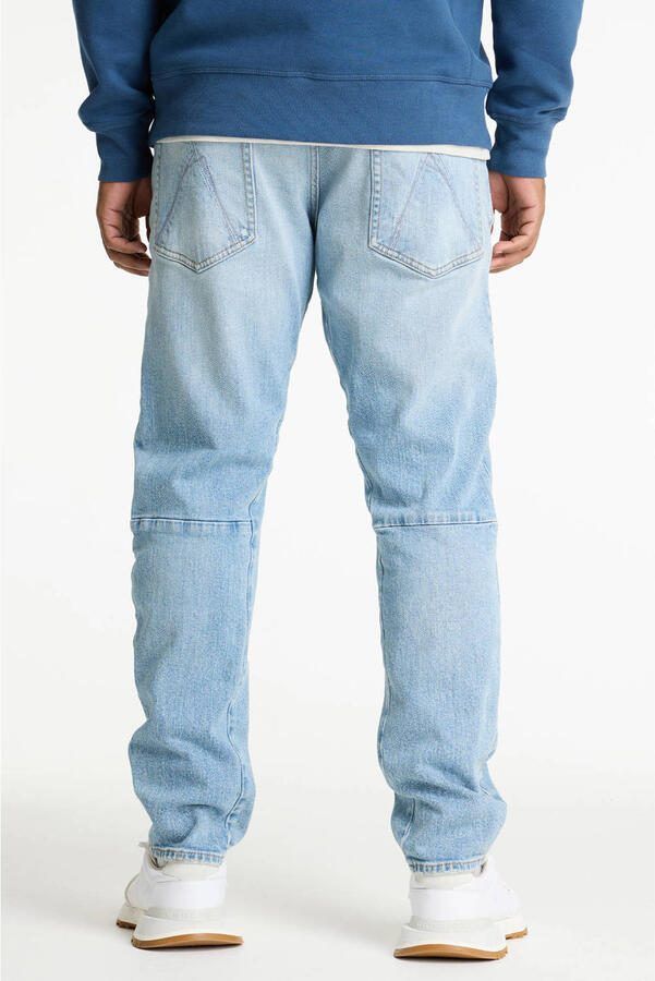 CHASIN' Helyx Stride tapered jeans light blue repair