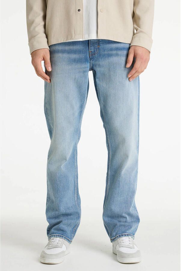 CHASIN' Norvo Cruze loose fit jeans light blue denim