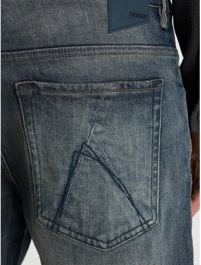 CHASIN' Norvo Torrin loose fit jeans middelblauw - Foto 2