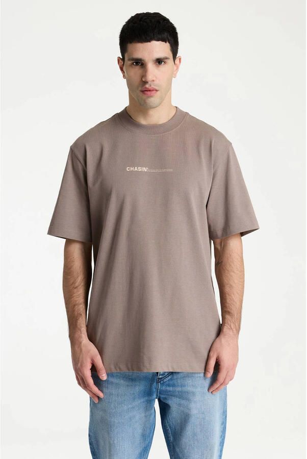 CHASIN' oversized T-shirt met backprint driftwood - Foto 5