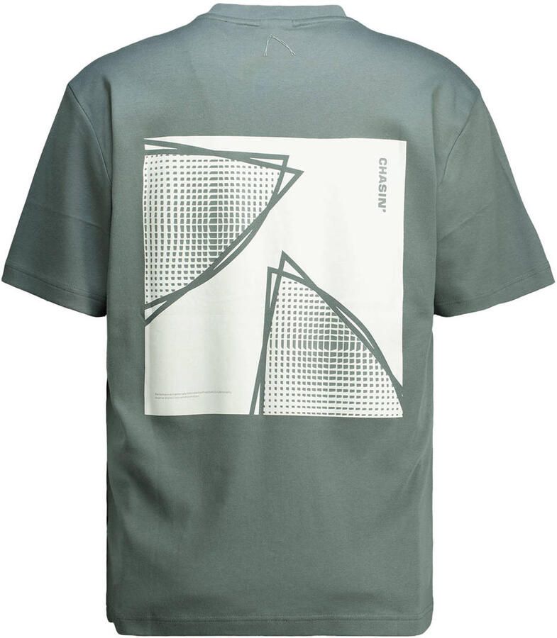 CHASIN Heren Polo's & T-shirts 52110080_ido Tee Khaki - Foto 5