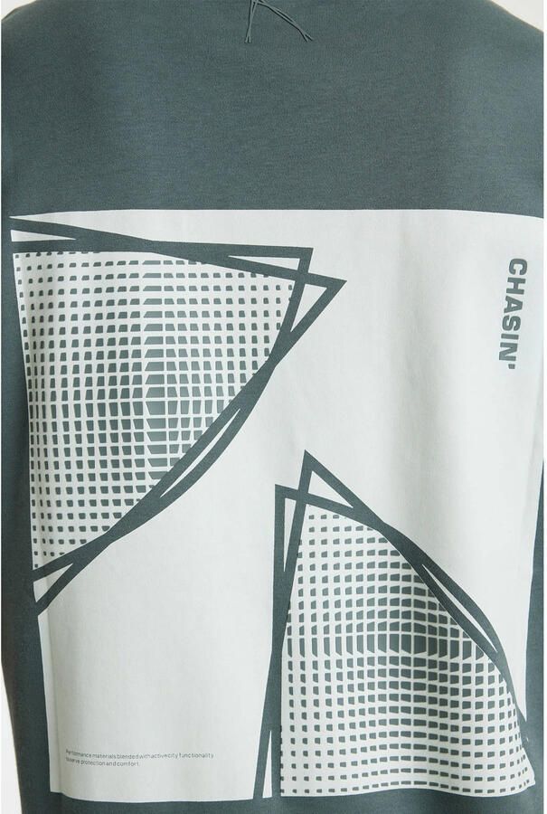 CHASIN Heren Polo's & T-shirts 52110080_ido Tee Khaki - Foto 6