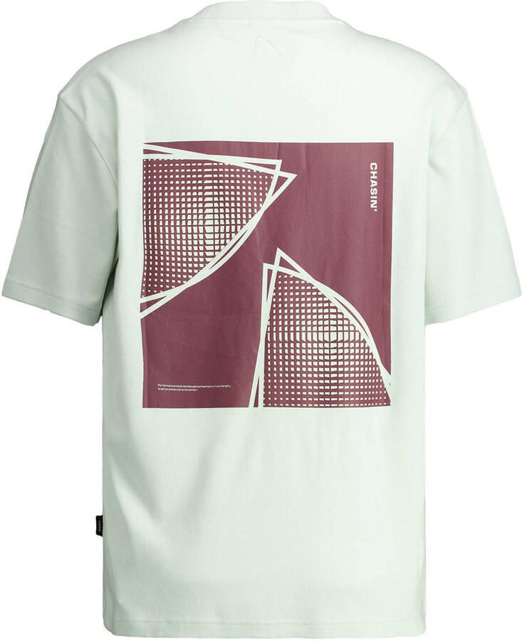 CHASIN Heren Polo's & T-shirts 52110080_ido Tee Lichtgrijs - Foto 6