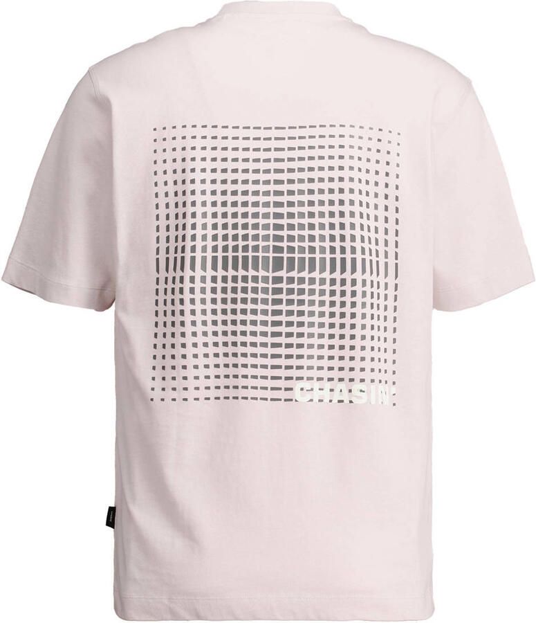 CHASIN' oversized T-shirt met backprint lichtroze - Foto 2