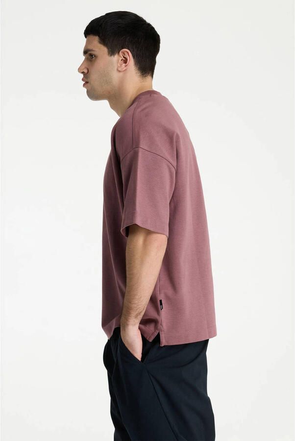 CHASIN' oversized T-shirt met backprint rose taupe - Foto 7
