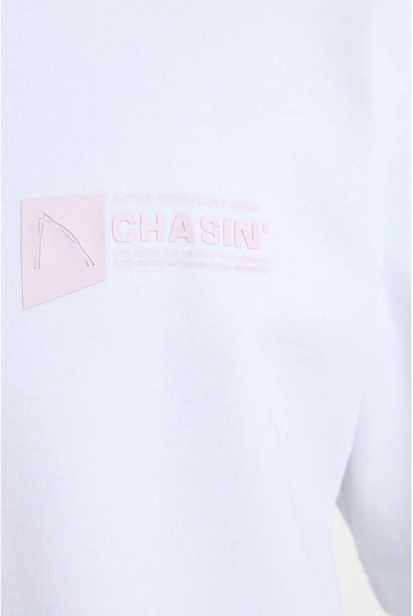 CHASIN Heren Polo's & T-shirts 52110080_ido Tee Wit - Foto 6