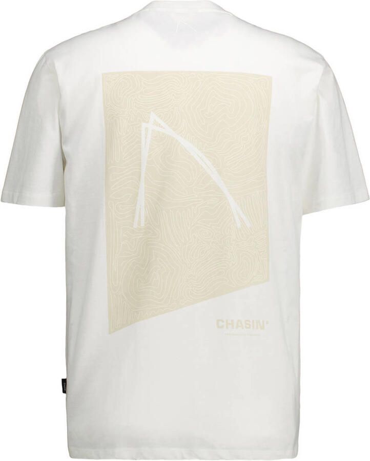 CHASIN' oversized T-shirt met backprint wit - Foto 2