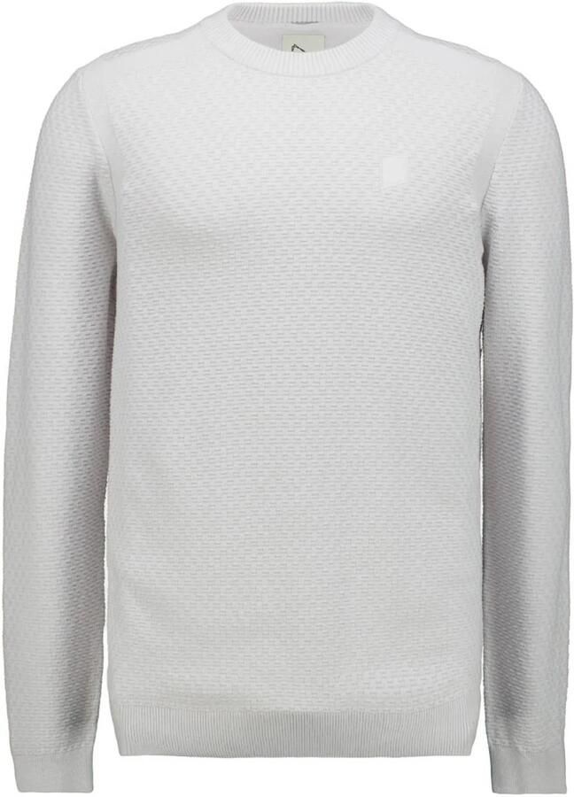 CHASIN' regular fit gebreide trui glacier grey - Foto 2