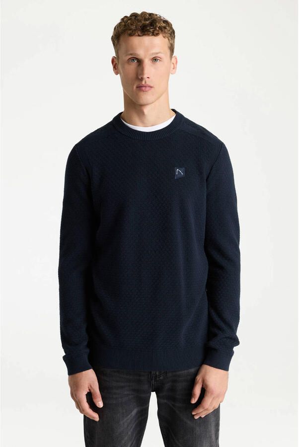 CHASIN' regular fit gebreide trui salute