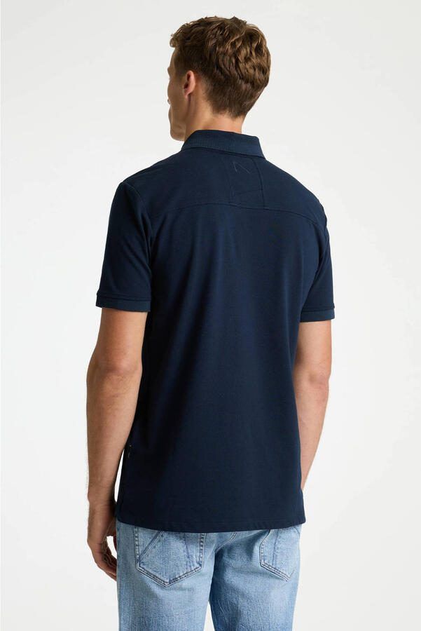CHASIN' regular polo donkerblauw - Foto 2
