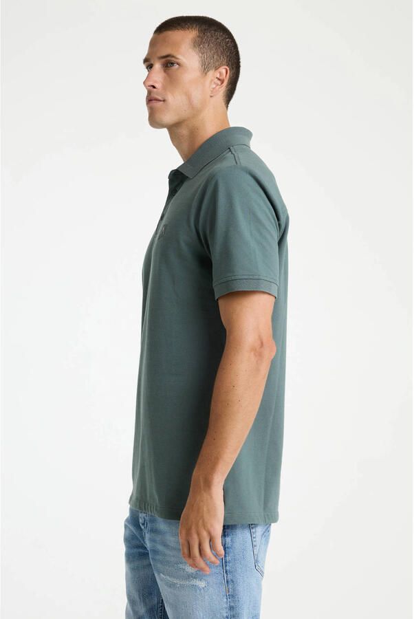 CHASIN Heren Polo's & T-shirts 52180006_nael Khaki - Foto 6