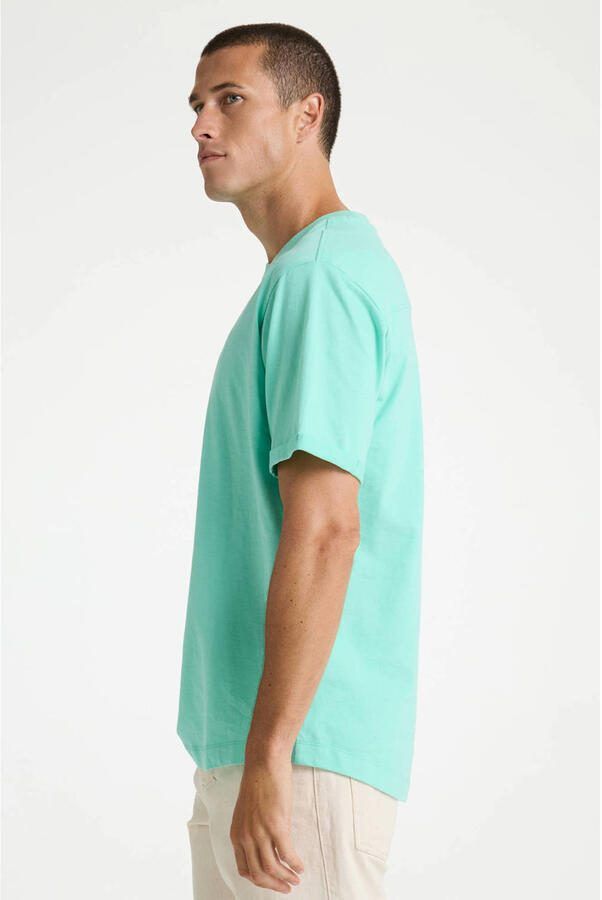 CHASIN' regular T-shirt cyaan - Foto 3