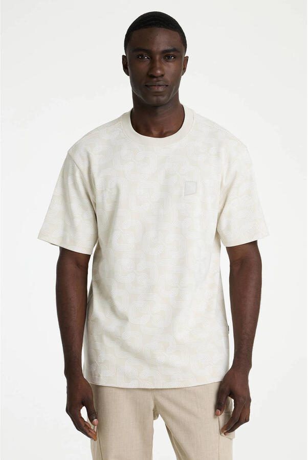 CHASIN' regular T-shirt ecru