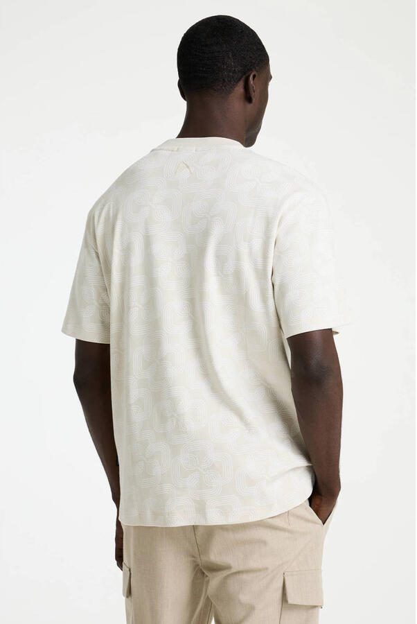 CHASIN' regular T-shirt ecru - Foto 3